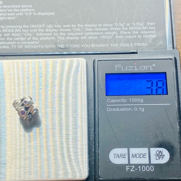 EUC Pandora 790369ACZ Sterling Silver Ocean Wave Charm w/ Amethyst Zirconia - Picture 9 of 9